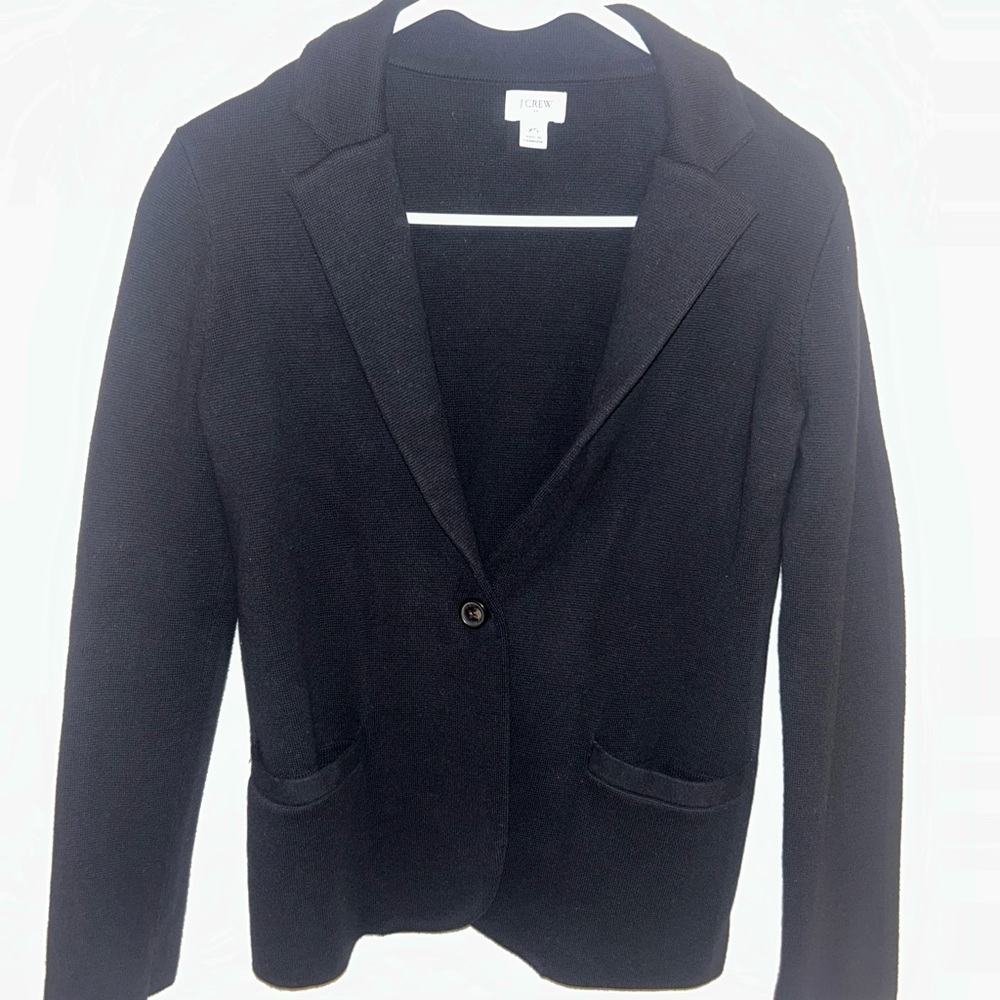 J. Crew Women's Classic Black Suit Jacket